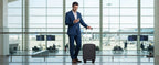 KONO hand luggage case with removable wheels, 40x30x20 cm without castors, ABS + PC for Ryanair, EasyJet & Eurowings