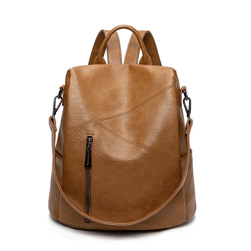 Women Backpacks Vintage Female Shoulder Bag Soft Leather Backpack Ladies Travel Back Pack Luxury Bags for Girls Mochila