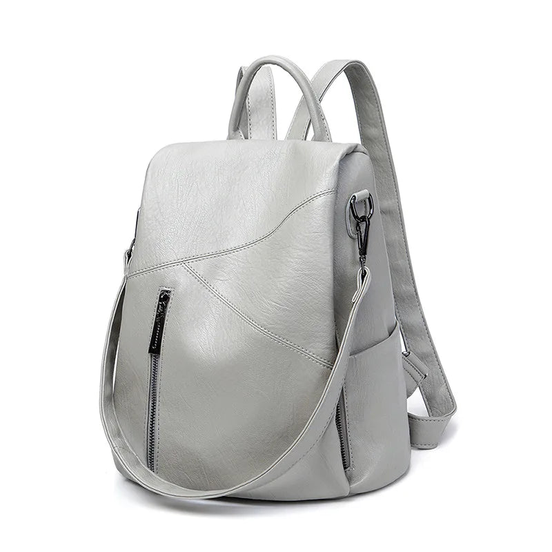 Women Backpacks Vintage Female Shoulder Bag Soft Leather Backpack Ladies Travel Back Pack Luxury Bags for Girls Mochila