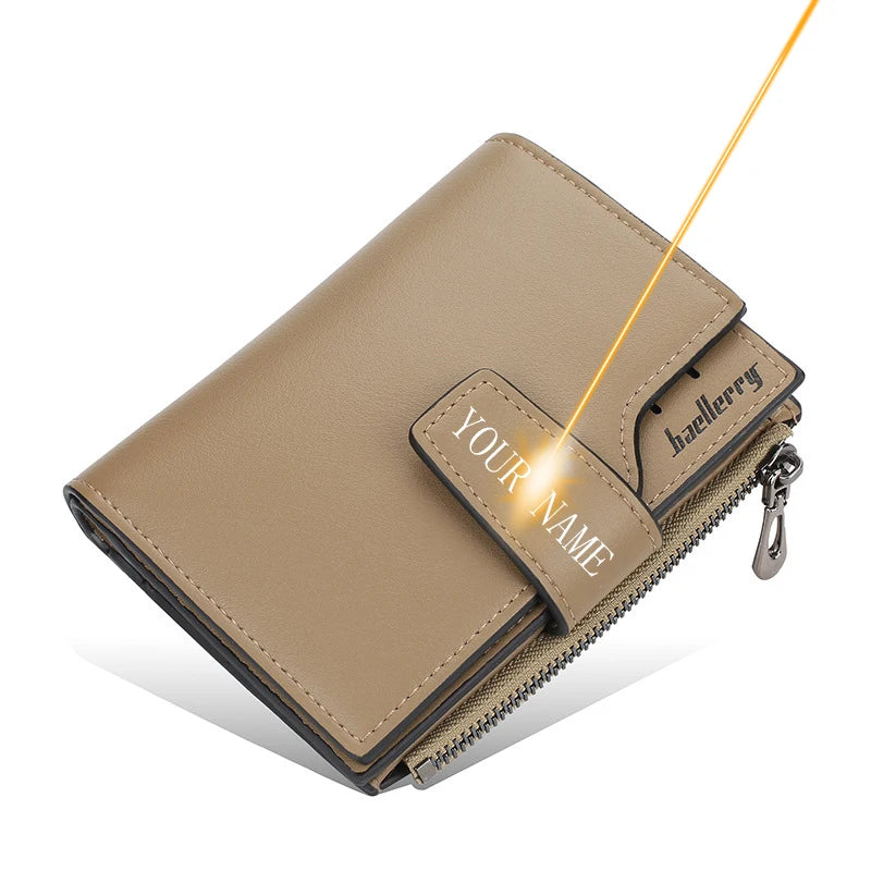 Personalized Tri-Fold Wallet