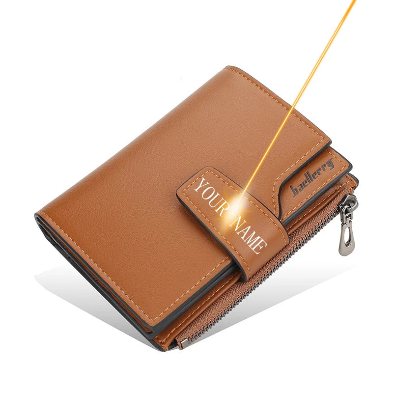 Personalized Tri-Fold Wallet