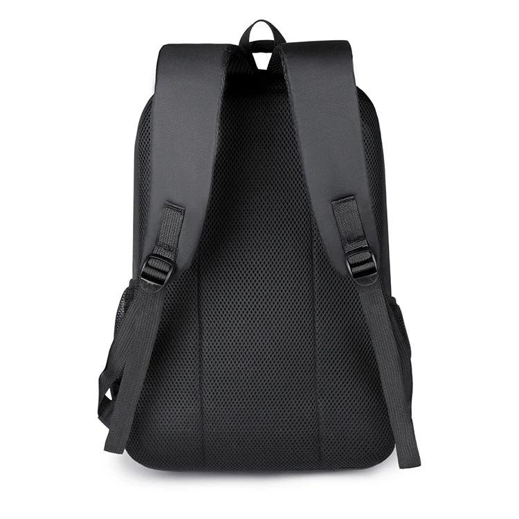 Durable Backpack | Universal Leisure Backpack | Multi-Pocket Travel Bag, Suitable for Business Travel, Short Trips - Black