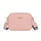 HOMEFISH High Quality PU Shoulder Bags for Woman's Handbag Simple Crossbody Casual Messenger Bag Cool Shoulder Bags Phone Bag