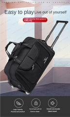 Large Capacity Trolley Bag Men's and Women's Hand Travel Bags Waterproof,lightweight,foldable Duffel Bag Multifunctional Storage