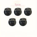 5Pcs Women's Lock Clasp - DIY Craft Hand Bags Clasp - Metal Snap Clasp Locks - Wallet Fasteners - Wallet Buckle
