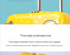 Travel kids luggage cartoon Riding trolley case children's riding suitcase can sit and ride rolling luggage gift travel bags