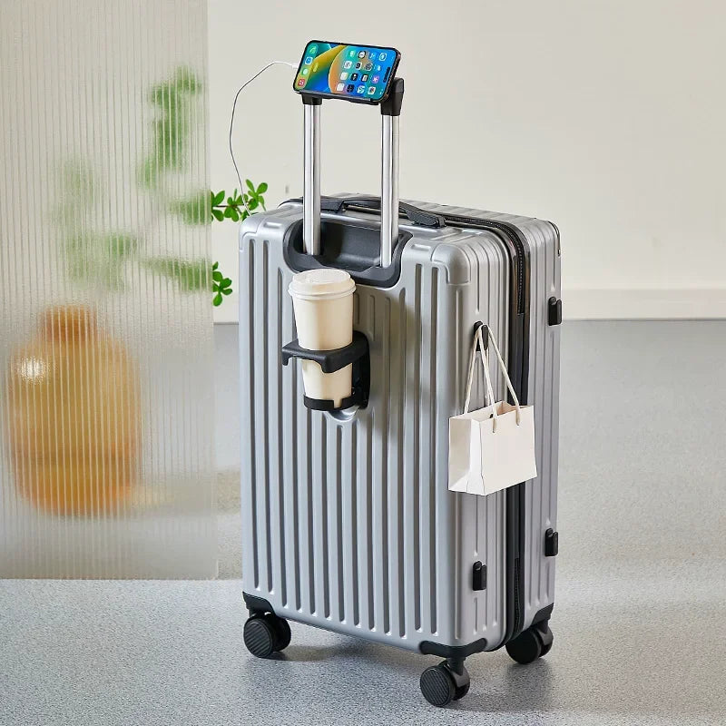Fashion Luggage Travel Bag 20/24inch Luggage Suitcase Combination Lock Suitcase