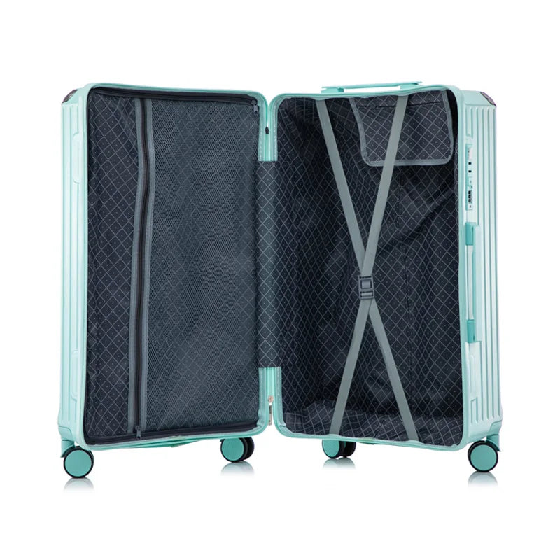 Luggage 20 inch |Cup Holder/Waterproof multifunctional Suitcase Hand Carry Large Capacity Universal Wheel Simple Suitcase