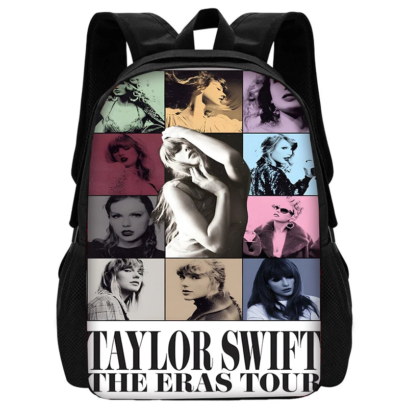 Singer Child T-Taylors School Backpack With Shoulder Bag Pencil Bags School Bags for Boys S-Swifts Girls Best Gift