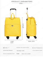 20 inch Rolling Suitcase Trolley Luggage Bag Travel Bags Suitcase With Universal mute Wheels Light fashion Carry on Luggage