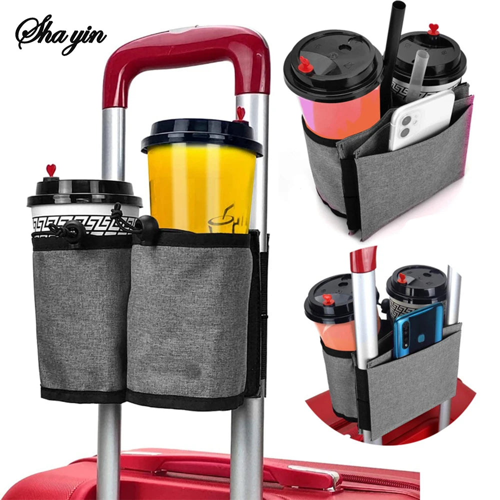 Travel Cup Holder for Luggage