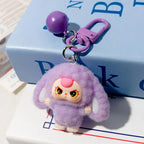 Anime Flocked Dora DIY Decorative Pendant KeyChain Backpack Decor Cute Cartoon Schoolbag Pendant Boys And Girls Gifts