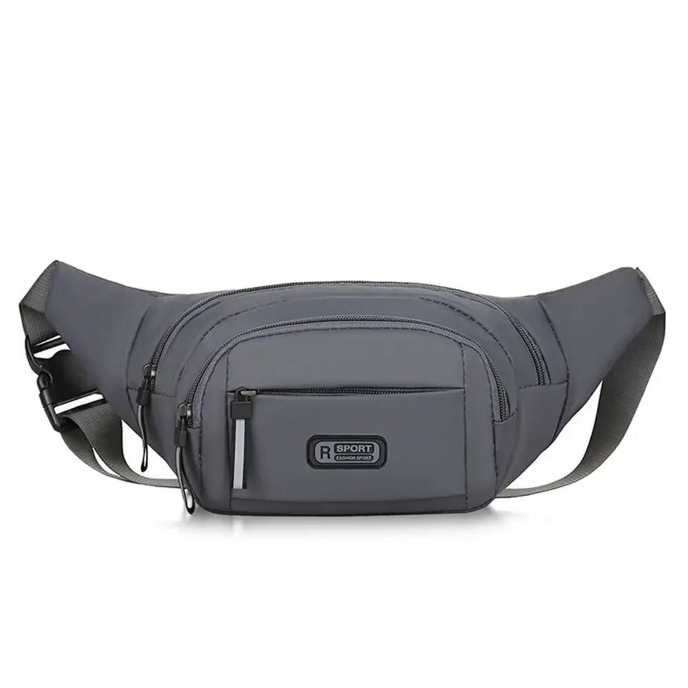Waterproof Waist Bag Korean-style High-capacity Outdoor Sports Fanny Pouch Canvas Child Banana Bag for Girls Kids Bag