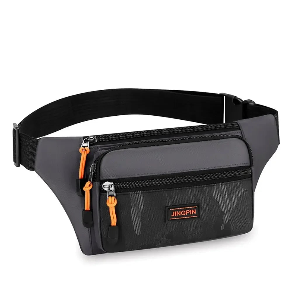 Waterproof Waist Bag Korean-style High-capacity Outdoor Sports Fanny Pouch Canvas Child Banana Bag for Girls Kids Bag