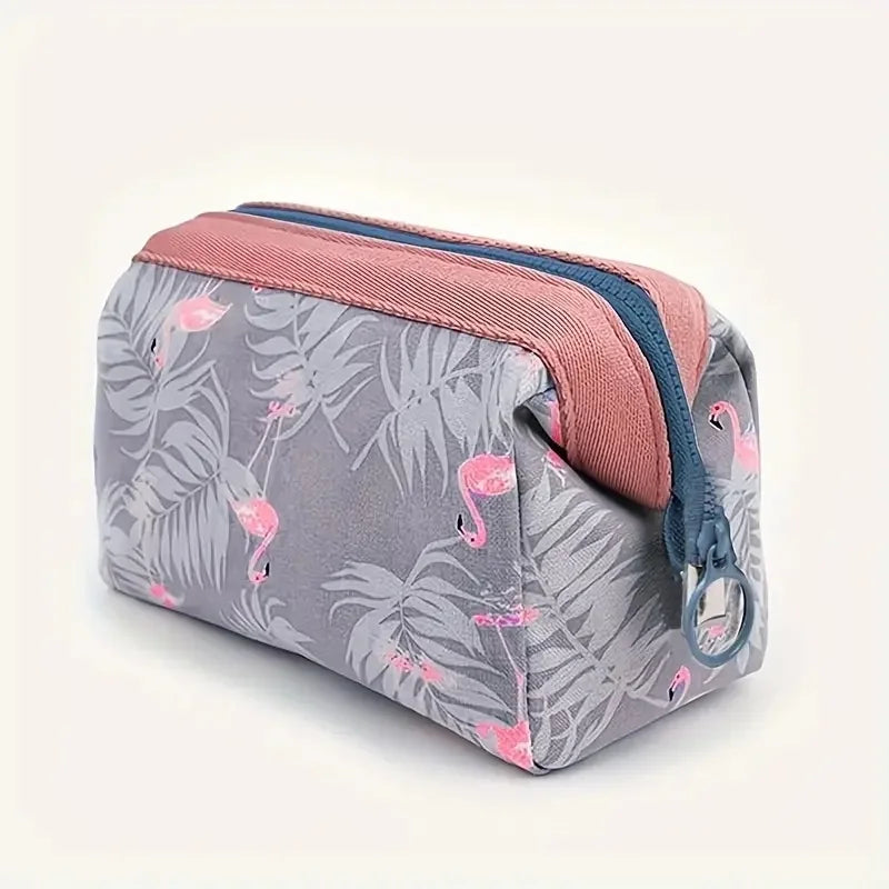 Flamingo Makeup Bag