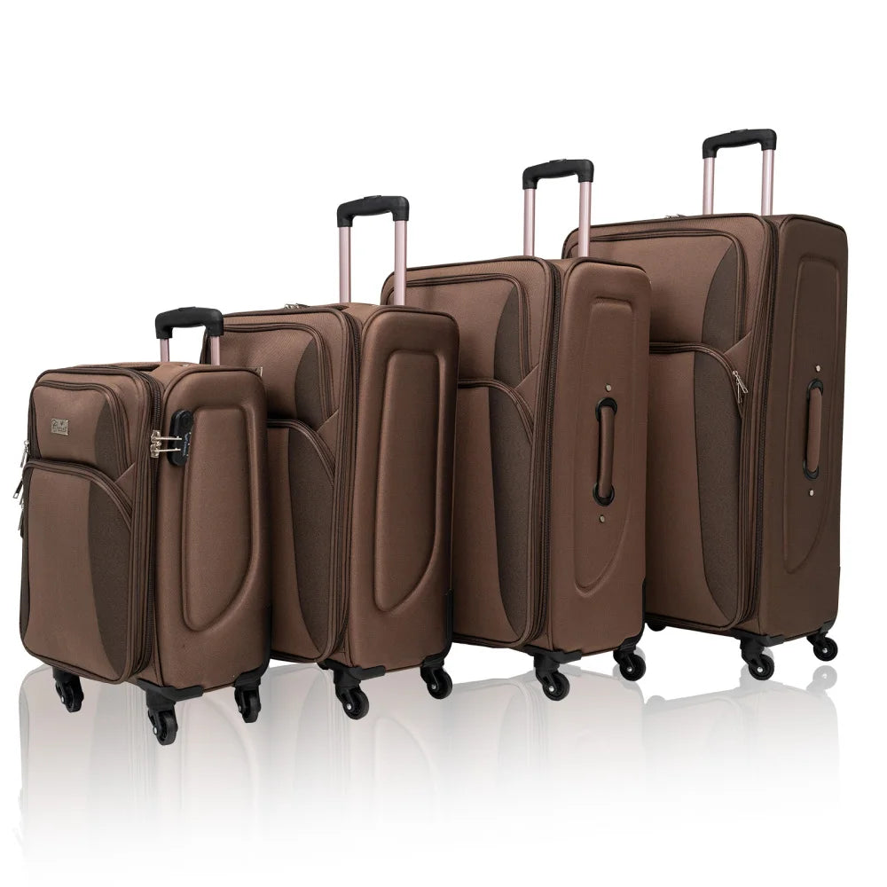 4-Piece Softside Luggage Set