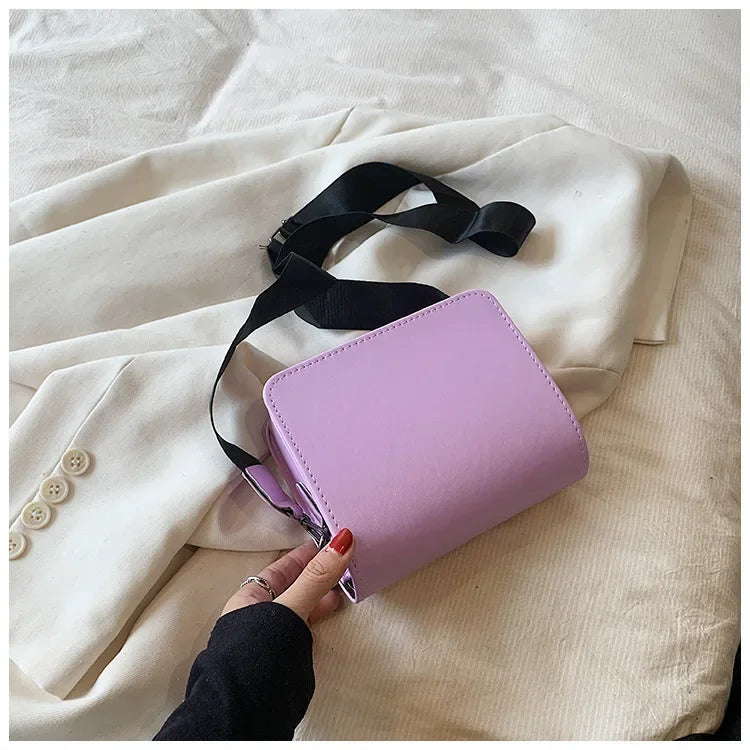 Fashion Women Crossbody Bag PU Leather Small Shoulder Messenger Handbag for Travel