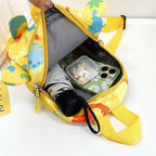 Cute Children Bag Cartoon Dinosaur Kids School Bags Kindergarten Preschool Outdoor Travel Backpack for Boys Girls Anti-lost