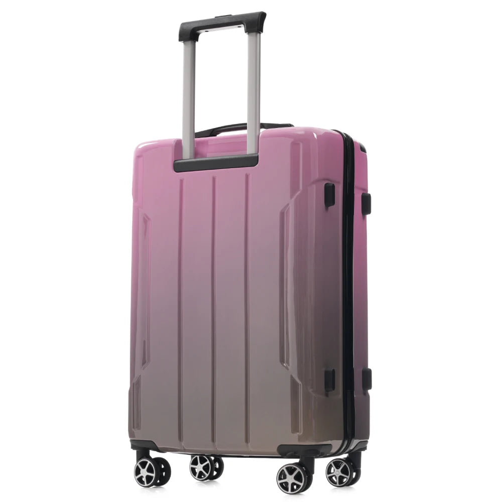 Luggage Sets 2 Piece Suitcase Set with Spinner Wheels, Built-in TSA Lock, Foldable Duffel Bag for Travel Men & Women