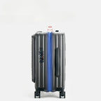 Large Capacity Travel Suitcase Rolling Luggage Suitcase Zipper Trolley Case Combination Lock Travel Suitcases with Wheels