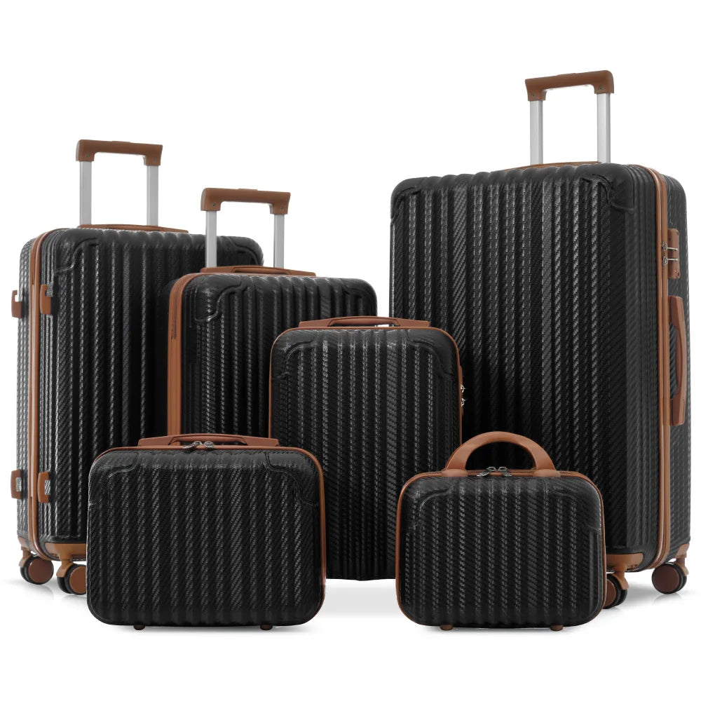 6-Piece Hardshell Luggage Set
