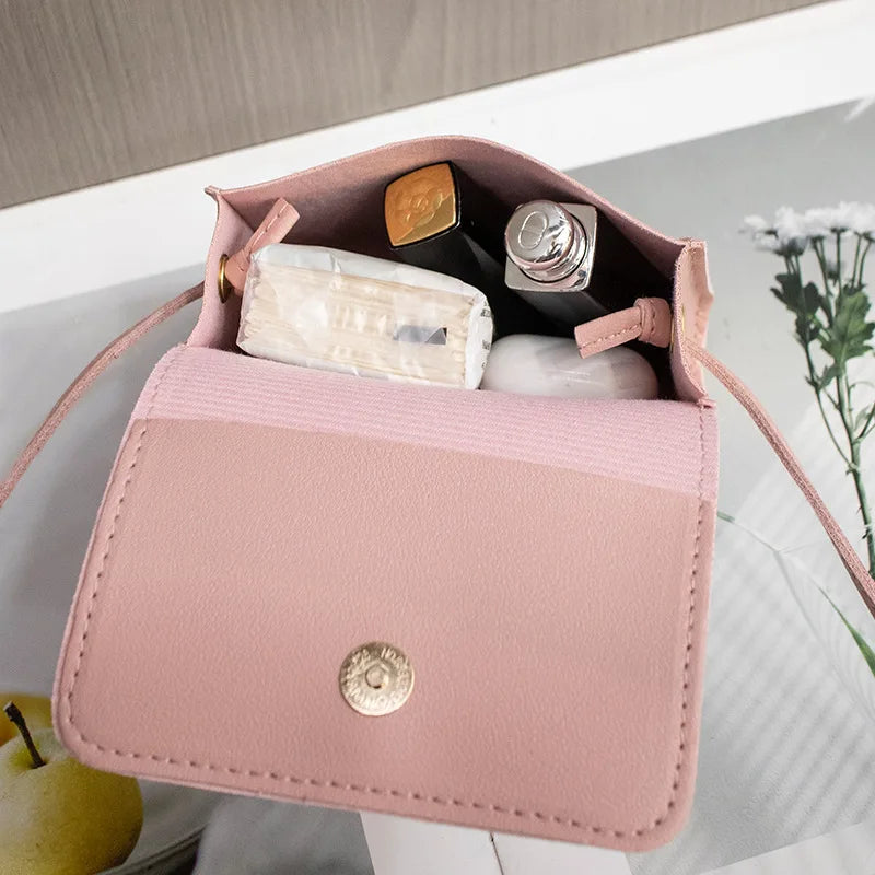 Kids Mini Handbag, Cute PU Shoulder Bag for Girls, Princess Coin Purse Wallet for Baby