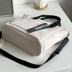New Casual Tote Large Capacity Shoulder Bag Nylon Waterproof Canvas Handbag Simple Fashion Messenger Bags For Schoolgirl