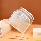 3D Cartoon Insulated Lunch Bag Thermal Food Container Bag for Students Portable Handheld Lunch Box Tote with Easy-Carry Handle