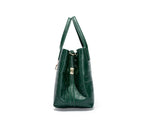 Classic Simple Solid Color Women's New 2024 Large Capacity Handbag Letter Element Women's Handbag