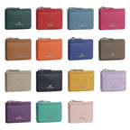 Royal Bagger Genuine Leather Women's Coin Purse Woman card holder wallet RFID Blocking Small Wallet Casual Zipper Change Pouch