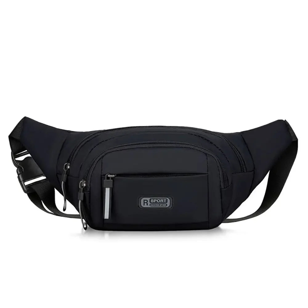 Waterproof Waist Bag Korean-style High-capacity Outdoor Sports Fanny Pouch Canvas Child Banana Bag for Girls Kids Bag