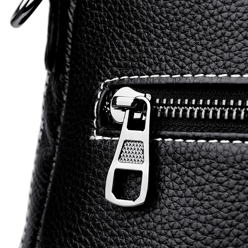 2023 Vintage Women Backpack Large Capacity School Bags Teenagers Girls School Backpack High Quality Genuine Leather Shoulder Bag
