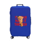 Luggage Cover Suitcase Protector Crack Bear Travel Thicken Elasticity Dust Cover Anti-scratch Protective Case 18-32 Inch Trolley