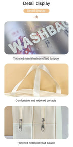 Wet-dry separation makeup bag portable toiletry bag travel essentials large capacity storage bag fitness swimming essentials