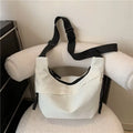 Large Capacity Nylon Shoulder Bag [Korean Style Hobo Bag]