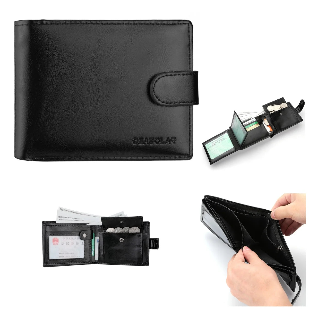 Multi-Slot Zipper Wallet