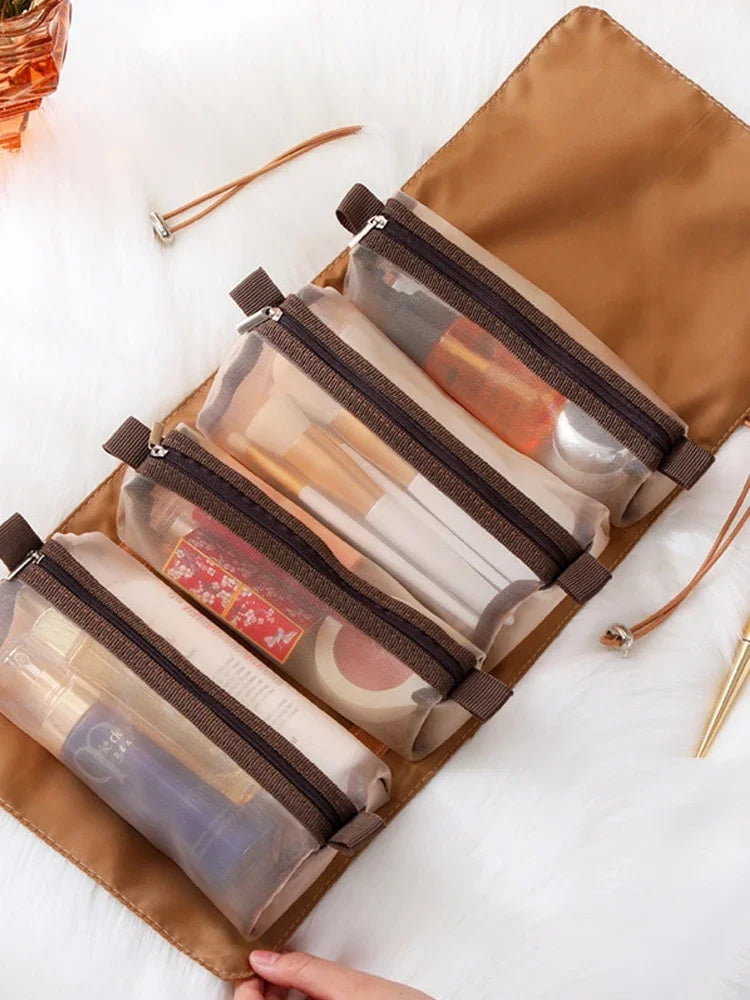 Women's Dopamine Storage Bag Outdoor Travel Makeup Bag Fashion Makeup Bag Washing Storage Bag