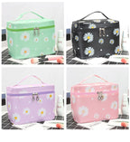 Waterproof Portable Women Makeup Bag High Capacity Toiletries Organizer Storage Cosmetic Cases Zipper Wash Beauty Pouch Travel
