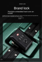 Aluminum Frame Suitcase Super Silent Combination Lock Boarding Rolling Luggage Fashion New Trolley Case 20/22/24/28 Inch