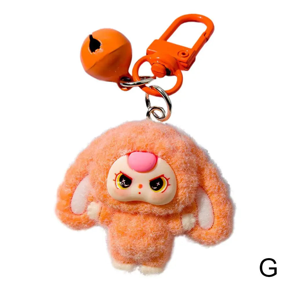 Anime Flocked Dora DIY Decorative Pendant KeyChain Backpack Decor Cute Cartoon Schoolbag Pendant Boys And Girls Gifts