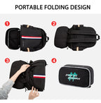Tinyat Durable Casual Foldable Commute Schoolbags Fit 15.6 Inch Laptops With Multiple Pockets, Large Capacity Waterproof Outdoor
