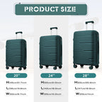 2024 New Design Travel Suitcase Rolling, Women Men Carry on Travel Trolley Case 20 Inch, Boarding Cabin Luggage Suitcase 24 28''