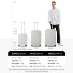 Mixi New Design Suitcase Carry On Luggage with Cup Phone Holder Hard Shell Rolling Luggage PC Spinner Wheels Trolley Case