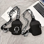 Men's Shoulder Bag Trend Waterproof Small Messenger Bag Square Crossbody Bags Bag For Men Sacoche Homme