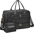 Large Travel Duffle Bag for Women,Carry on Overnight Bag Weekender Bags with Toiletry Bag with Shoe Compartment