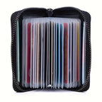 Ultra-Thin RFID Zipper Wallet