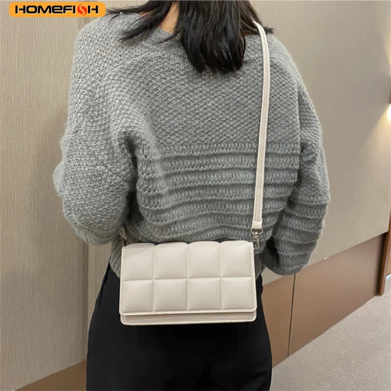 HOMEFISH New Women's Bags, New Literary Women's Bags, Niche Design Shoulder & Crossbody Bags
