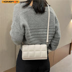 HOMEFISH New Women's Bags, New Literary Women's Bags, Niche Design Shoulder & Crossbody Bags