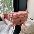 Ladies Canvas Crossbody Bag / Sling Waist Pack