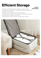 Mixi Front Laptop Pocket Suitcase Wide Handle Travel Suitcase Men 20''Carry-On Luggage Women PC Aluminum Frame Trolley Case 24''